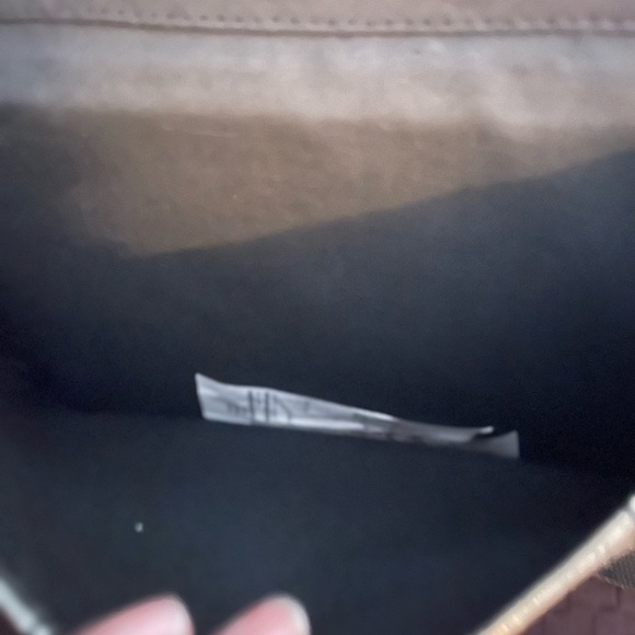 Harrods laptop bag black and white vinyl used long strap and top strap - Picture 4 of 7